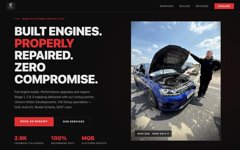 The ARES Tuning homepage
